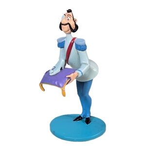 Disney Cinderella Glass Slipper The Grand Duke Royal Fitting PVC 3" Figure HTF